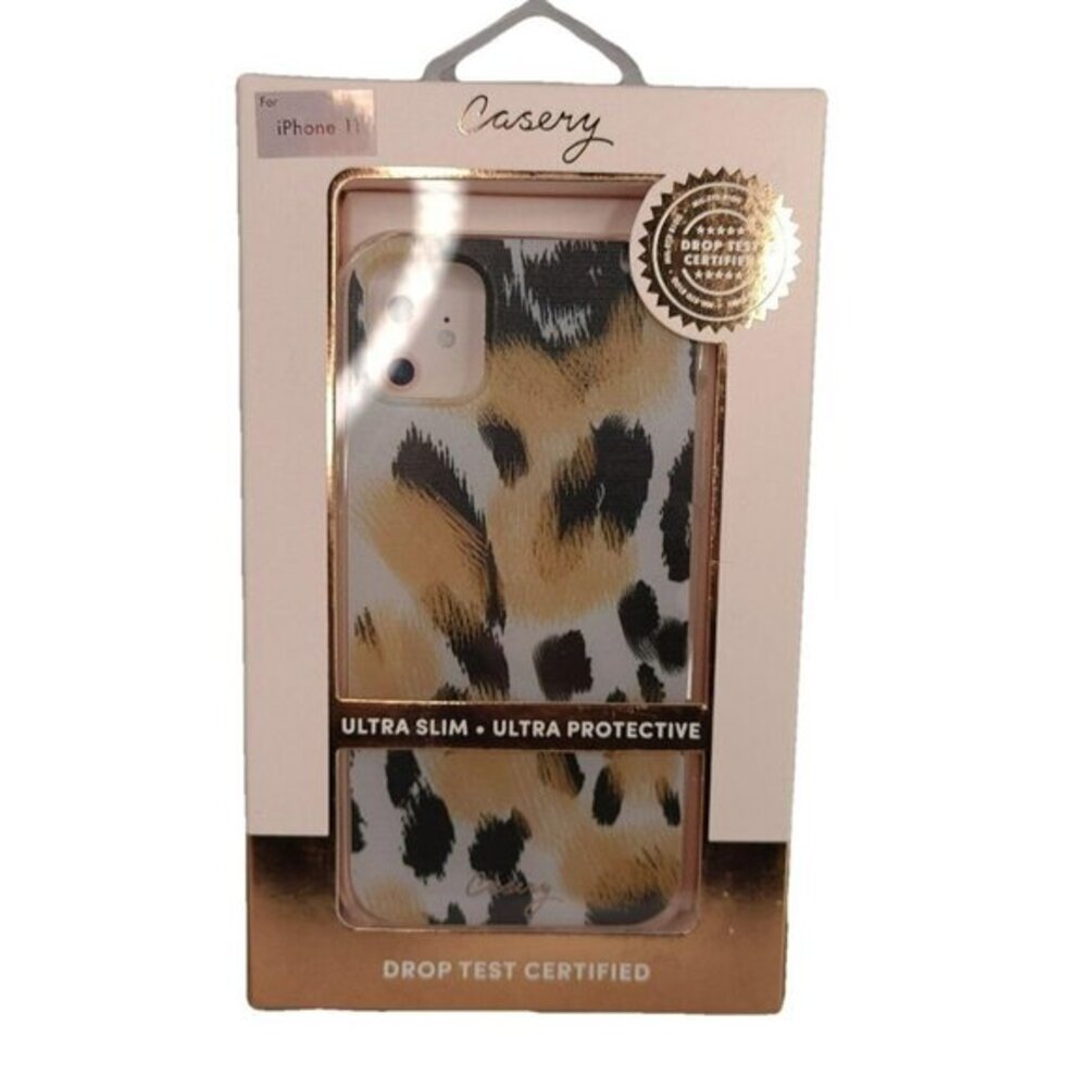 NEW Casery‎ iPhone Case iPhone 11 Primal Animal Print in Box Ultra Protective